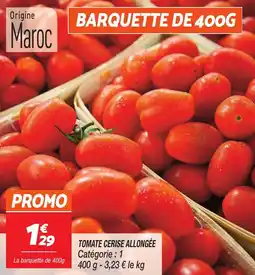 Netto Tomate cerise allongée offre