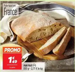 Netto Pain pavé offre