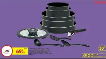 Intermarché Batterie De Cuisson 10 Pièces Tefal offre