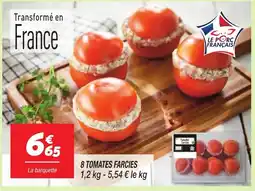 Netto 8 TOMATES FARCIES offre