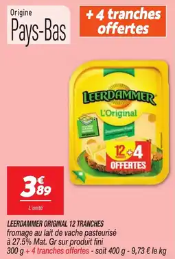 Netto LEERDAMMER Original 12 tranches offre