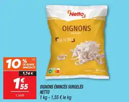 Netto FINDUS Oignons émincés surgelés offre