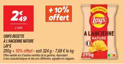 Netto LAY'S Chips recette à l'ancienne nature offre