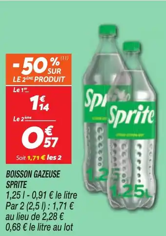 Netto SPRITE Boisson gazeuse offre