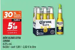 Netto CORONA Bière blonde extra offre