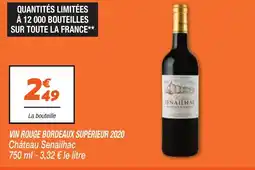 Netto Vin rouge bordeaux supérieur 2020 offre