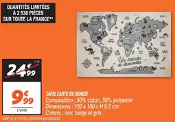 Netto Tapis carte du monde offre