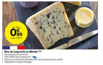 Carrefour Market Bleu De Laqueuille La Mémée offre