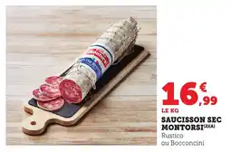 Bi1 MONTORSI Saucisson sec offre