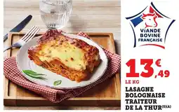 Bi1 Lasagne bolognaise traiteur de la thur offre