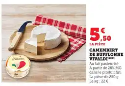 Bi1 Camembert de bufflonne vivaldi offre