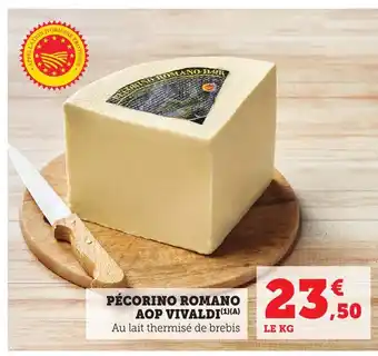 Bi1 Pécorino romano aop vivaldi offre