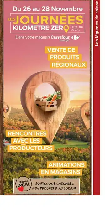 Carrefour Market Vente De Produits Régionaux offre