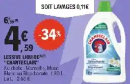 E.Leclerc Lessive liquide chanteclair offre