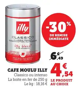 Bi1 ILLY afe moulu offre