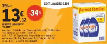 E.Leclerc Lessive liquide x-tra offre