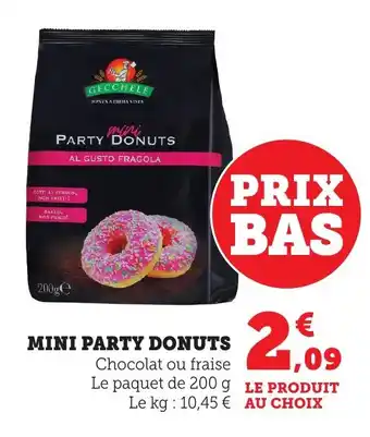 Bi1 GECCHELE Mini party donuts offre