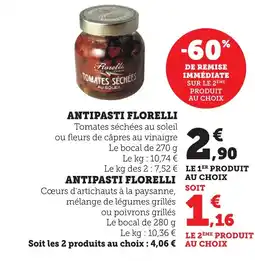 Bi1 FLORELLI Antipasti offre