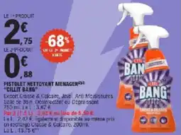 E.Leclerc Pistolet nettoyant menager cillit bang offre