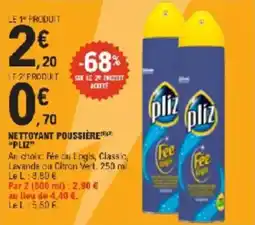 E.Leclerc Nettoyant poussière pliz offre