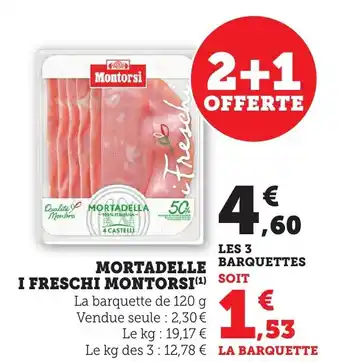 Bi1 MONTORSI Mortadelle i freschi offre