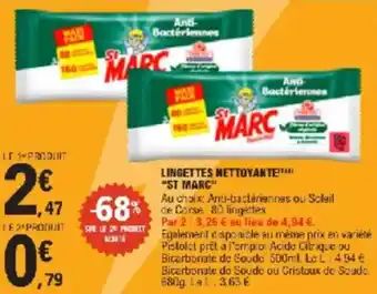 E.Leclerc Lingettes nettoyante st marc offre