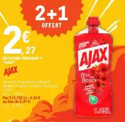 E.Leclerc Nettoyant menager ajax offre