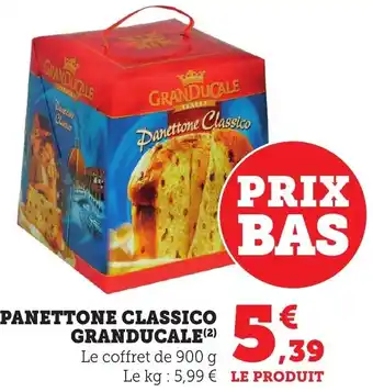 Bi1 GRANDUCALE Panettone classico offre