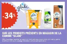 E.Leclerc Sur les produits présents en magasin de la gamme glade offre