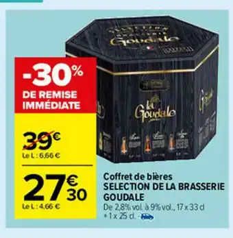 Carrefour Market Coffret De Bières Sélection De La Brasserie Goudale offre