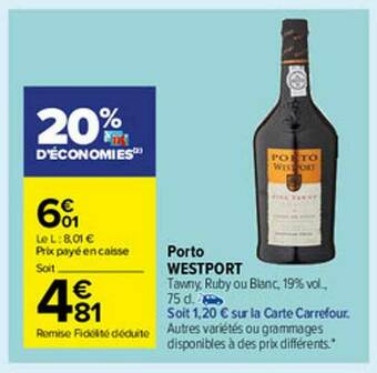 Carrefour Market Porto Westport offre