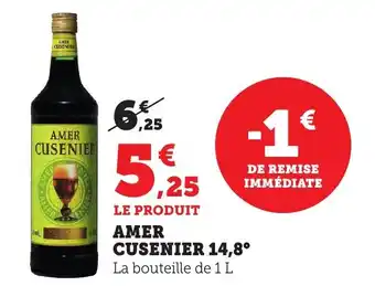 Bi1 AMER CUSENIER 14,8° offre