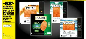 Carrefour Market Saumons Et Truites Fumés Labeyrie offre