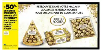 Carrefour Market Chocolats De Noël Ferrero Rocher offre