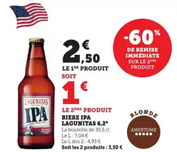 Bi1 Biere ipa lagunitas 6,2° offre