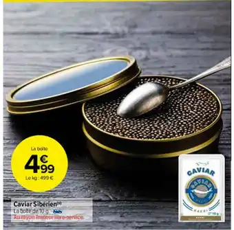 Caviar Sibérien