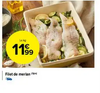 Carrefour Market Filet De Merlan offre