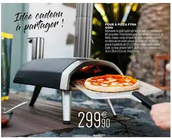 Culinarion Four à Pizza Fyra Ooni offre