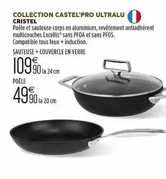 Culinarion Collection Castel'pro Ultralu Cristel offre