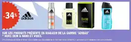 E.Leclerc Sur les produits présents en magasin de la gamme adidas hors skin & mind et vibes. offre