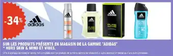 E.Leclerc Sur les produits présents en magasin de la gamme adidas hors skin & mind et vibes. offre