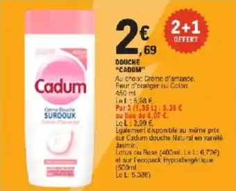 E.Leclerc Douche cadum offre