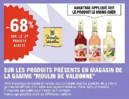 E.Leclerc Sur les produits présents en magasin de la gamme moulin de valdonne offre