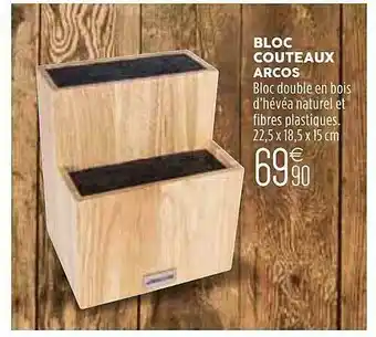 Culinarion Bloc Couteaux Arcos offre