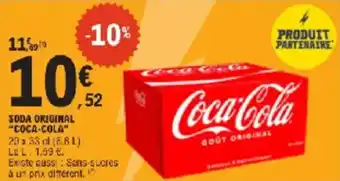 E.Leclerc Soda original coca-cola offre