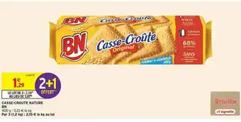 Intermarché Hyper Casse-croute Nature Bn offre