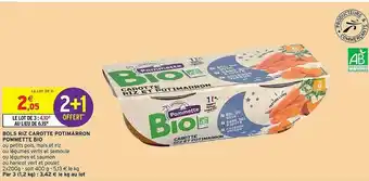 Intermarché Hyper Bols Riz Carotte Potimarron Pommette Bio offre