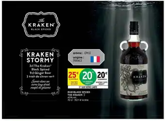 Rum Black Spiced The Kraken