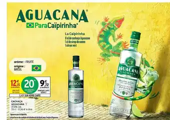 Intermarché Hyper Cachaça Aguacana offre