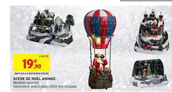 Scène De Noël Animée